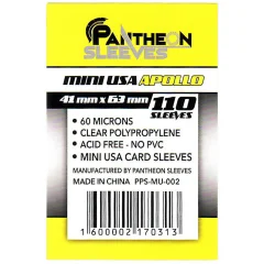 Протекторы Pantheon Sleeves Apollo USA mini стандарт (110 шт., 41x63 мм)